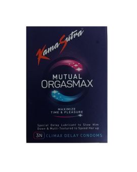 KamaSutra Mutual Orgasmax - Climax Delay Condoms - 3's Pack