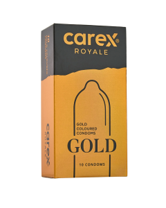 Carex Royal Gold Condoms - 10's Pack