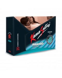 KamaSutra Ribbed condoms - 12's Pack