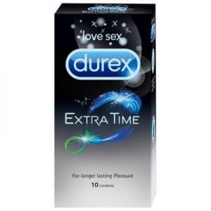 Durex Extra Time Condoms - 10's Pack