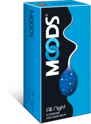 Moods Premium All Night condoms - 12's Pack