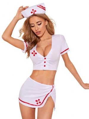 Daring and Delicate - Nurse Costume- Free Size
