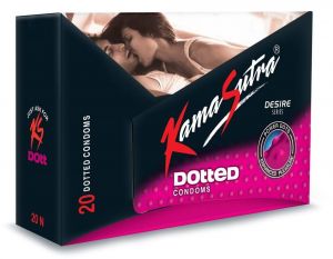 KamaSutra Dotted Condoms - 20's Pack