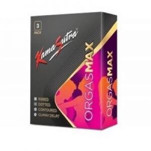 KamaSutra Orgasmax Condom - 3's Pack