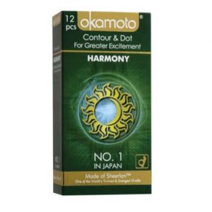 Okamoto Harmony Sheerlon Condoms - 10's Pack