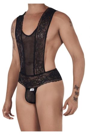 Blow my Whistle: Physical Attraction - Lingerie Set for Men - Black - Free Size