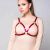 Fanny Bomb - Wild Imagination - Chest Harness - Pure Leather - Pink - Free Size