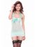 Eat Me with your Eyes :  Curves are Mine Babydoll - Blue - Free Size