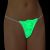 Glow in Dark Sexy G Thong - Glow Color Green - Free Size