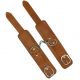 Fanny Bomb: Surrender Handcuff - Camel Brown - Genuine Leather