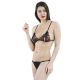 Eat Me with your Eyes - Glamour Puss - Erotic Lingerie Set - Black - Free Size