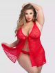 Eat Me with your Eyes - Bed of Roses - Baby Doll - 2XL/3XL - Red