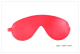 Fanny Bomb: Sensory Play Eye Mask - Red Pure Leather