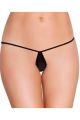 Eat Me with your Eyes - Play Time Erotic Panty - Black - XXL/XXXL