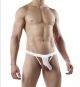 Blow my Whistle: Luscious Thong - White - One Size