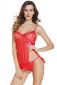 Eat Me with your Eyes - Mantrap Baby Doll - Red - Free Size