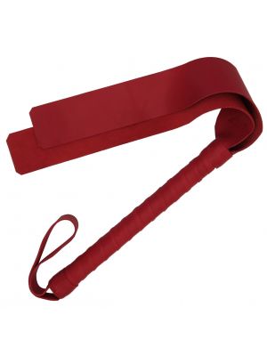 Fanny Bomb - Burn It Up - Kinky Paddle for Erotic Play - Pure Leather - Red