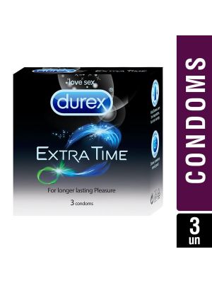 Durex Extra Time Condom - 3's Pack