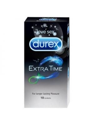 Durex Extra Time Condoms - 10's Pack