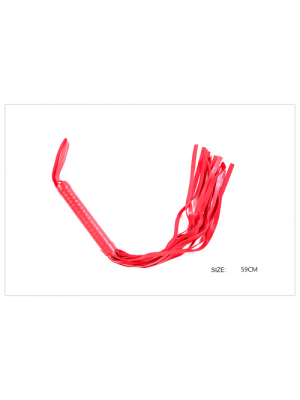 Fanny Bomb: Flogger whip - Red