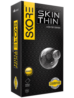 Skore SkinThin UltraThin Condoms - 10's Pack
