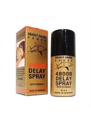 Deadly Shark Power 48000 Delay Spray with Vitamin E