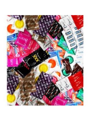 Extra Pleasure Condoms Sampler - 40's Pack