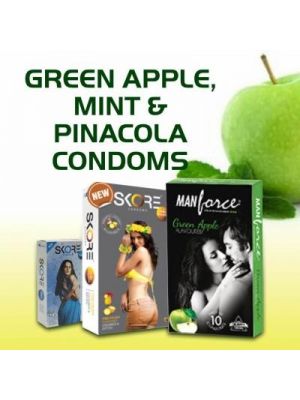 Paan Flavoured Condoms - Mini Sampler - 15 Pcs