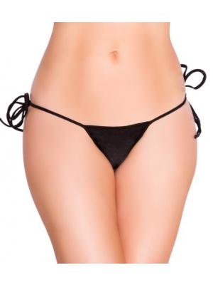Eat Me with Your Eyes: Sexy Knot Panty - Black - Free Size