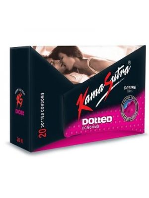 Kamasutra Dotted condoms - 12's Pack
