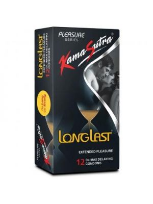 Kamasutra Longlast condoms - 12's Pack