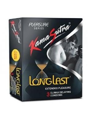 Kamasutra Longlast condom - 3's Pack