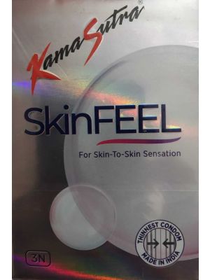 KamaSutra SkinFeel - Skin to Skin Sensation Condoms - 3's Pack