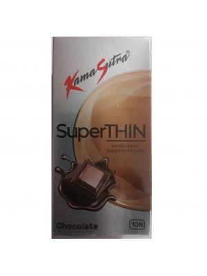 KamaSutra SuperThin Chocolate Flavoured Condoms - 10's Pack