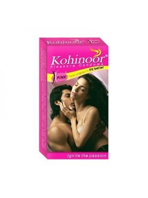 Kohinoor Pink Condom 10's Pack