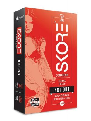 Skore Not out condoms - 10's Pack