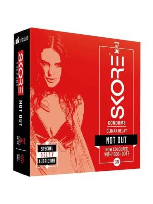 Skore Not out condoms - 3's Pack