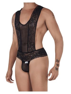 Blow my Whistle: Physical Attraction - Lingerie Set for Men - Black - Free Size