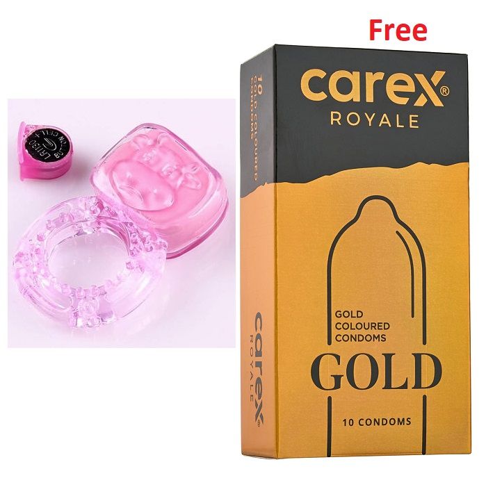 Durex Extra Dots & Extra Ribbed Condoms with Durex Stimulating Massage  Lubricant Gel and Vibrating Ring – Crazy D India
