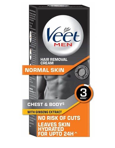 Veet Hair Removal Cream for Men, Normal Skin - 50g