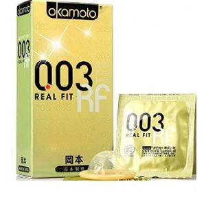 Okamoto-003 (0.03) Real Fit Condoms -10 Pieces Made in Japan