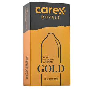 Carex Royal Gold Condoms - 10's Pack