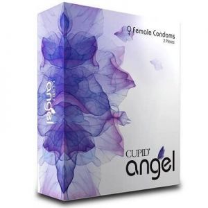 Cupid Angel Female Condom - 2's Pack