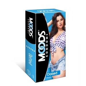 Moods Dotted Condoms - 10's Pack
