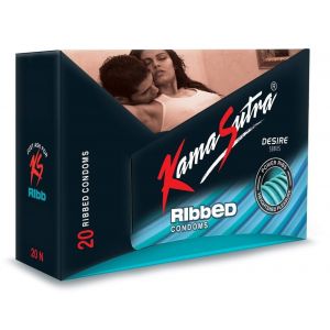 Kamasutra Ribbed condoms - 20's Pack