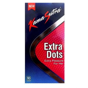KamaSutra ExtraDots - Extra Pleasure for Her- Condoms - 10's Pack