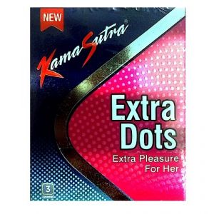 KamaSutra ExtraDots - Extra Pleasure for Her- Condoms - 3's Pack