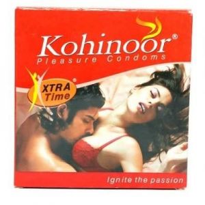 Kohinoor Xtra Time Condoms - 3's Pack