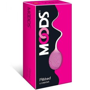 Moods Premium Ribbed condoms - 12's Pack