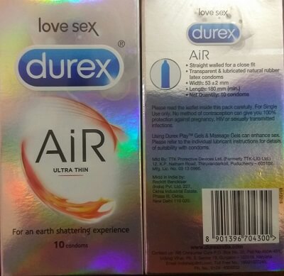 Durex Air Condoms Original Pack